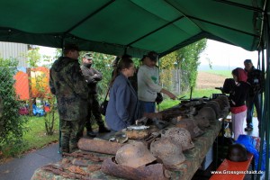 Ausstellung historischer Fundstücke