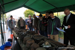 Ausstellung historischer Fundstücke