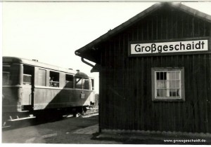 Bahnhof 01.09.1953, (8:00), Aufnahme Werner Gebhardt, zur Verfügung gestellt von Ewald Glückert